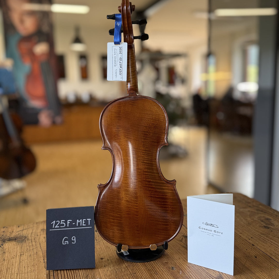 Götz Geigengalerie – Violine Einzelstück G9, Rückansicht