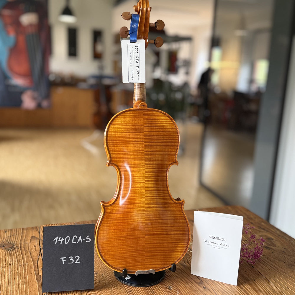 CANTONATE Violine #140 CA-S, Einzelstück F32, Rückenansicht