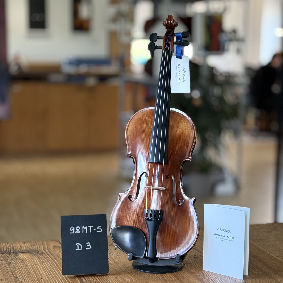 MENUETT Violine #98 MT-S, Einzelstück D3, Vorderansicht