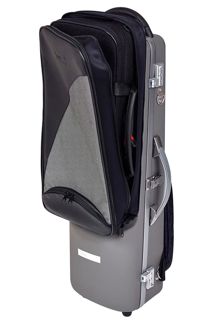 BAM PANT3126XL Panther Hightech Bassklarinettenetui (bis C) mit Doppel-Klarinettenetui