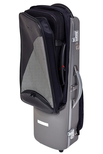BAM PANT3126XL Panther Hightech Bassklarinettenetui (bis C) mit Doppel-Klarinettenetui