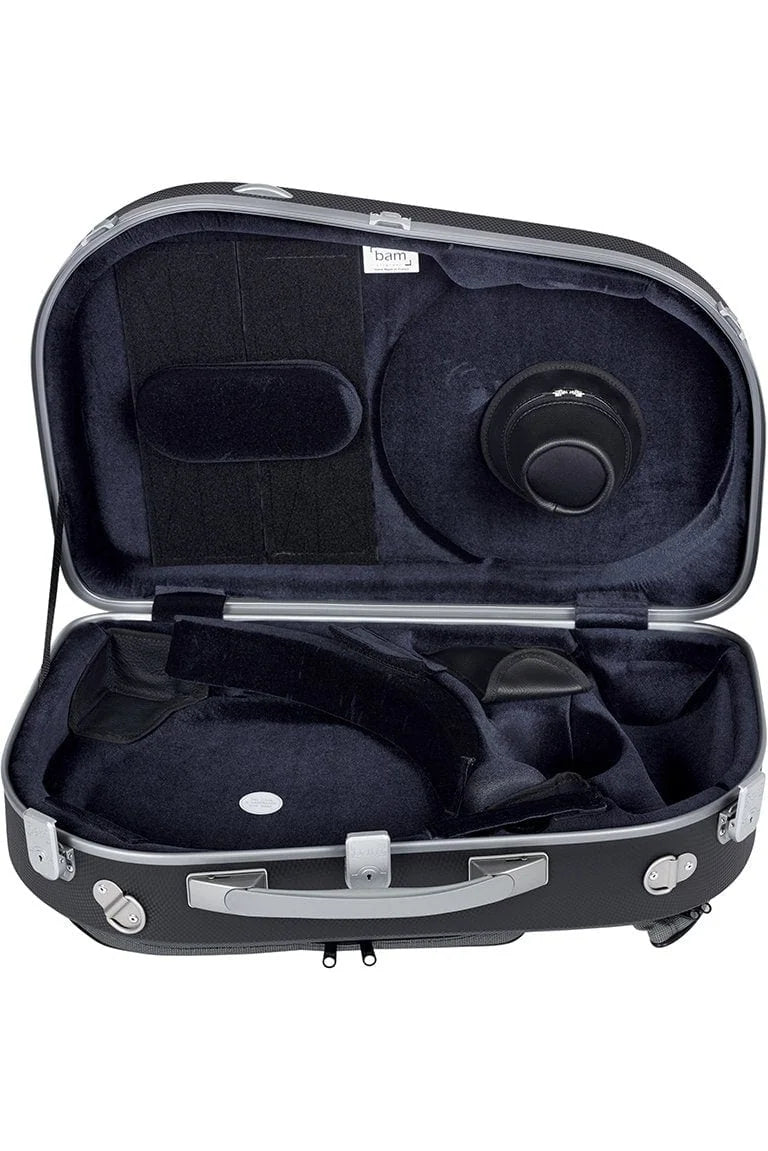 BAM PANT6002XLN Panther Hightech Adjustable French Horn Case, Black