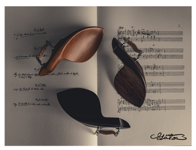 Varga Chinrest Violin 4/4  Boxwood, ZK-253B
