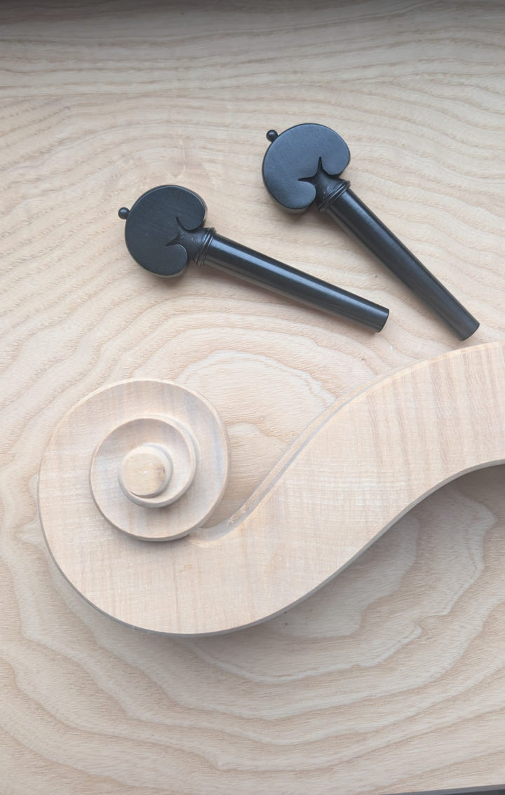 Pegs Cello, Heart Shape, ZW-C981-SET