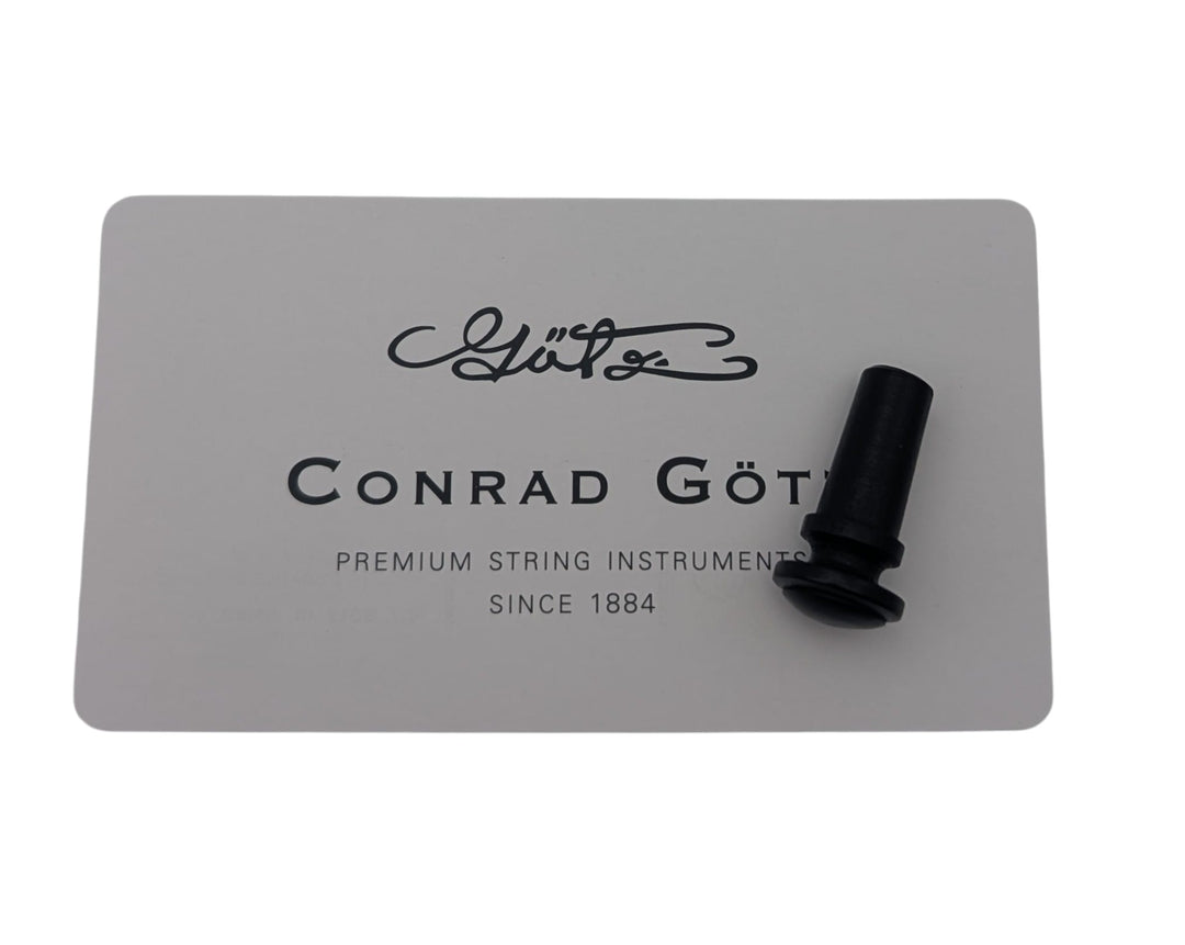 End Pin Violin Ebony, Outer Groove, ZN-714E-1_2/1_4/1_8/3_4/4_4