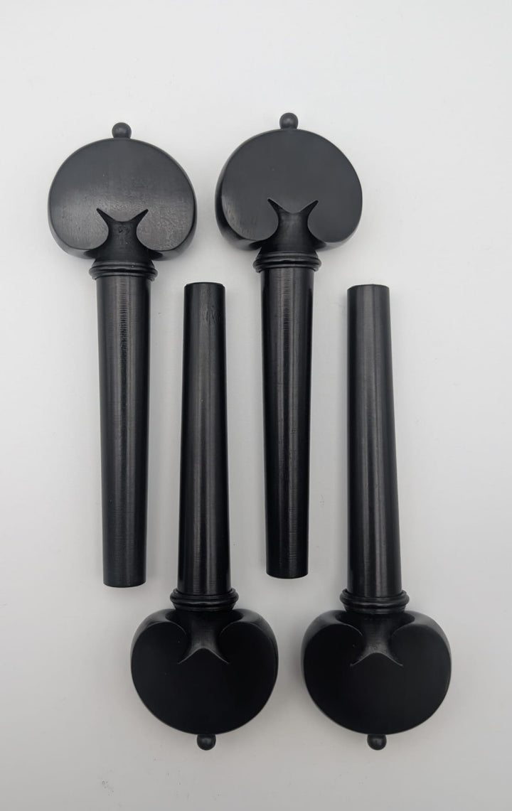 Pegs Cello, Heart Shape, ZW-C981-SET