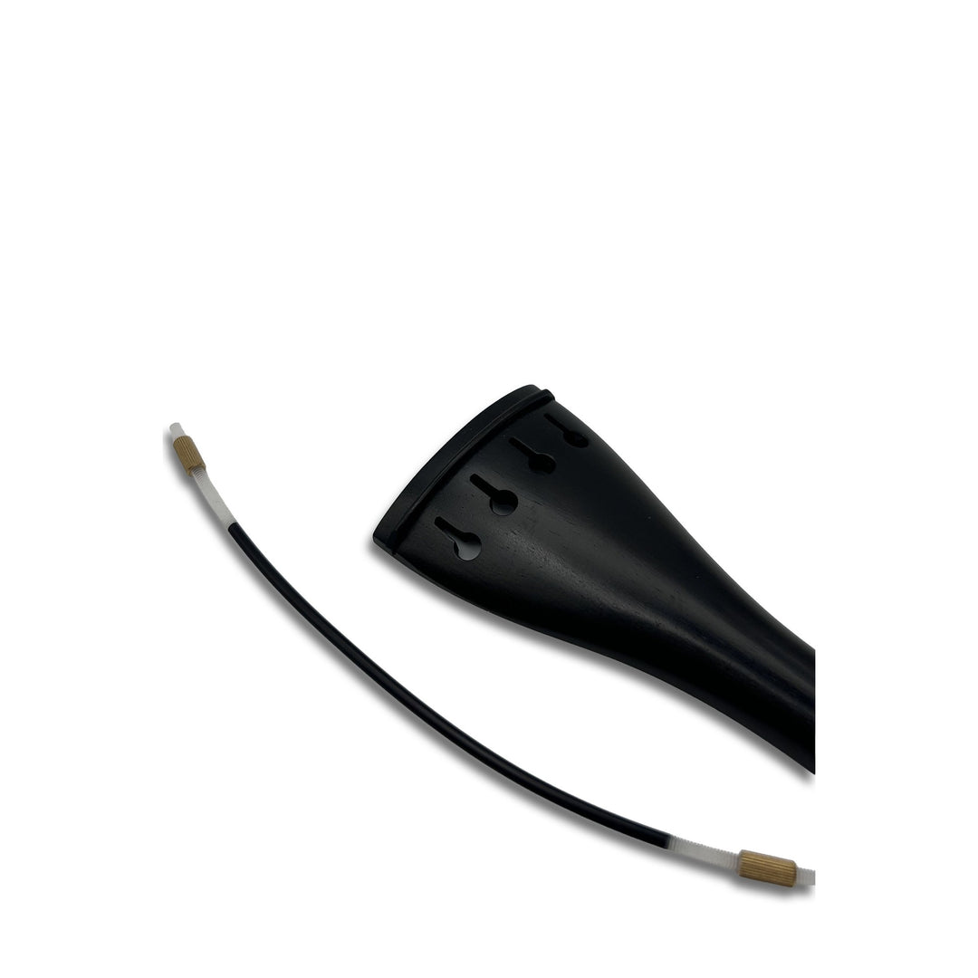 Saitenhalter Ebenholz natur, für Violine 4/4, ZA-325E-115-NAT