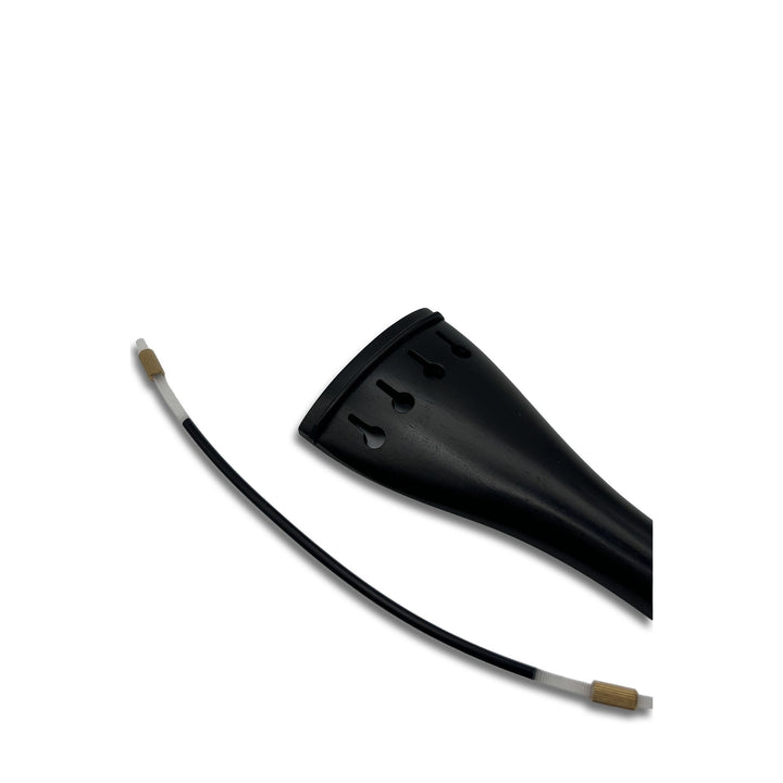 Saitenhalter Ebenholz natur, für Violine 4/4, ZA-325E-115-NAT