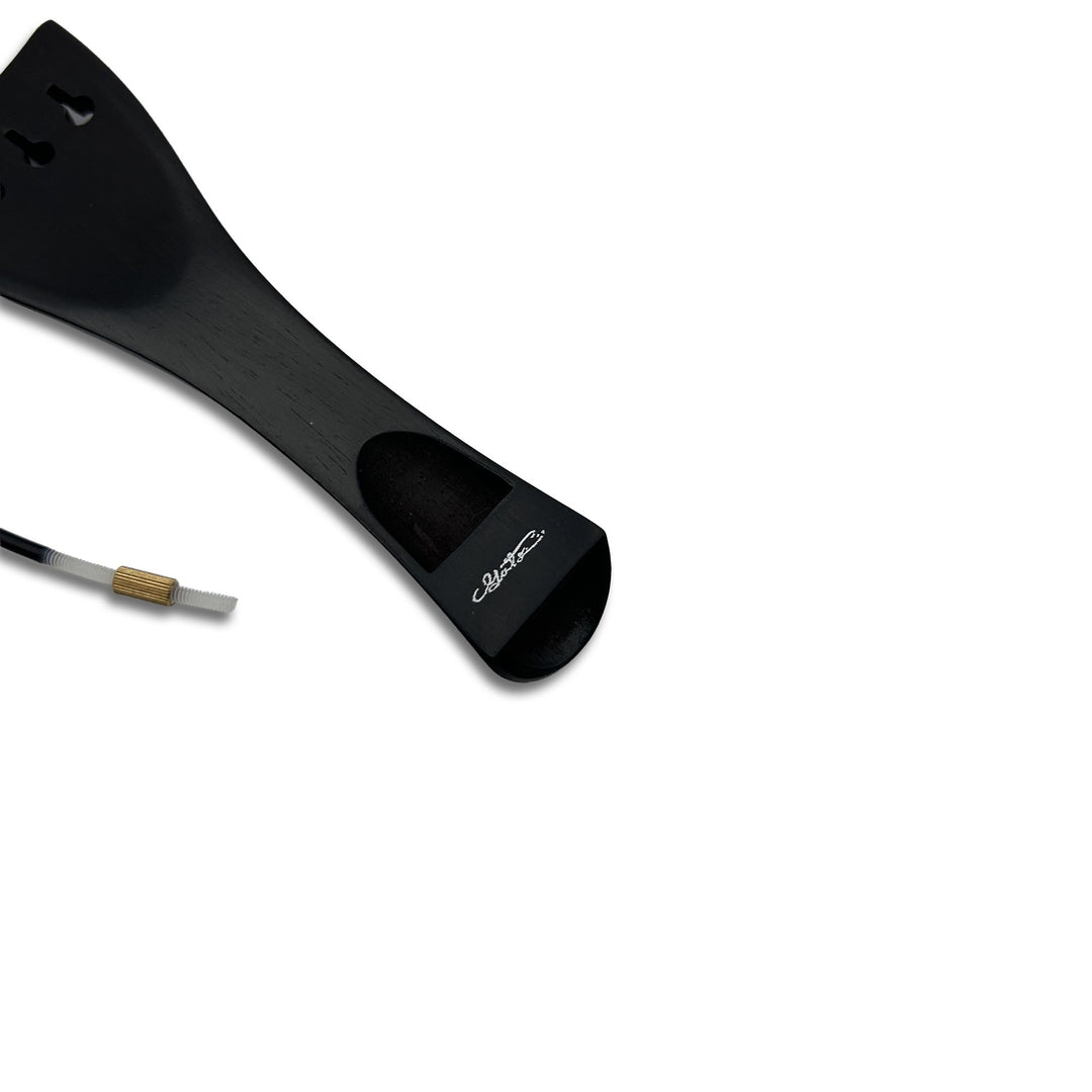 Saitenhalter Ebenholz natur, für Violine 4/4, ZA-325E-115-NAT