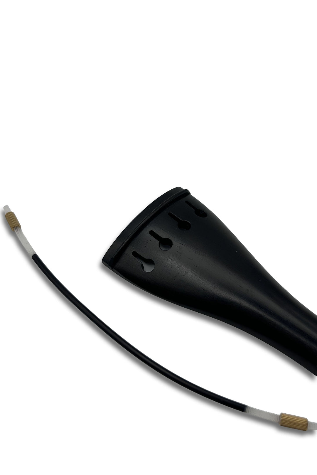 Saitenhalter Ebenholz natur, für Violine 4/4, ZA-325E-115-NAT