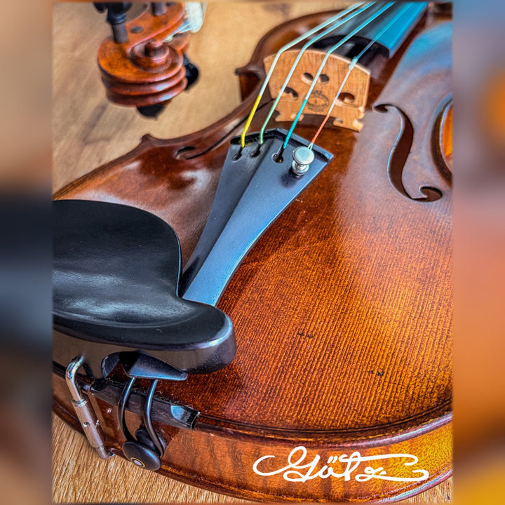 Saitenhalter Violine Ebenholz, ZA-325E-115