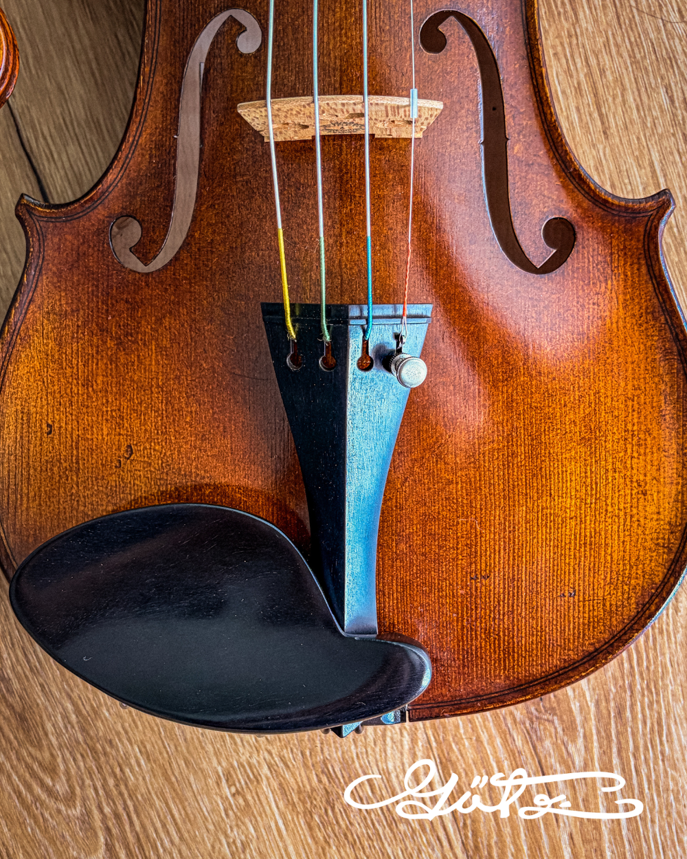 Saitenhalter Violine Ebenholz, ZA-325E-115