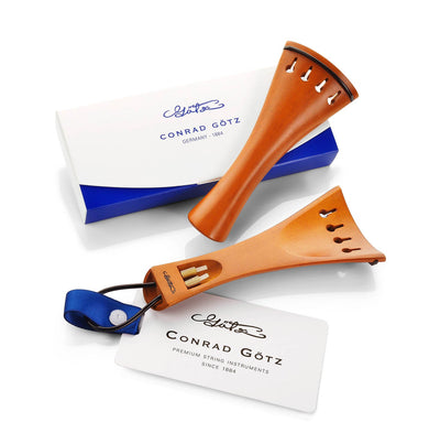 Tailpiece Violin Boxwood, French Model,  ZA-328B-112/115