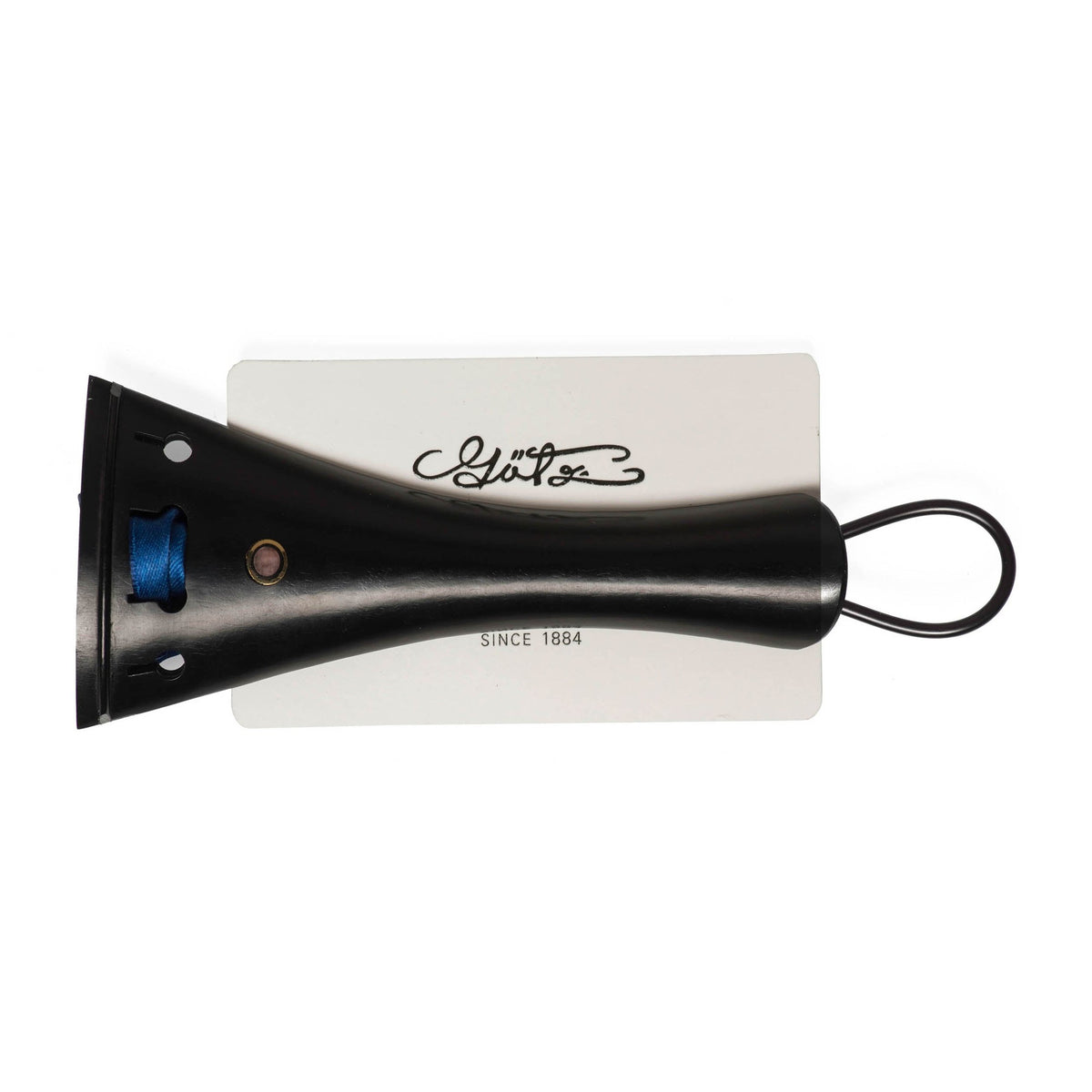 Tailpiece Violin Ebony with Parisian Eye, French Model, ZA-350