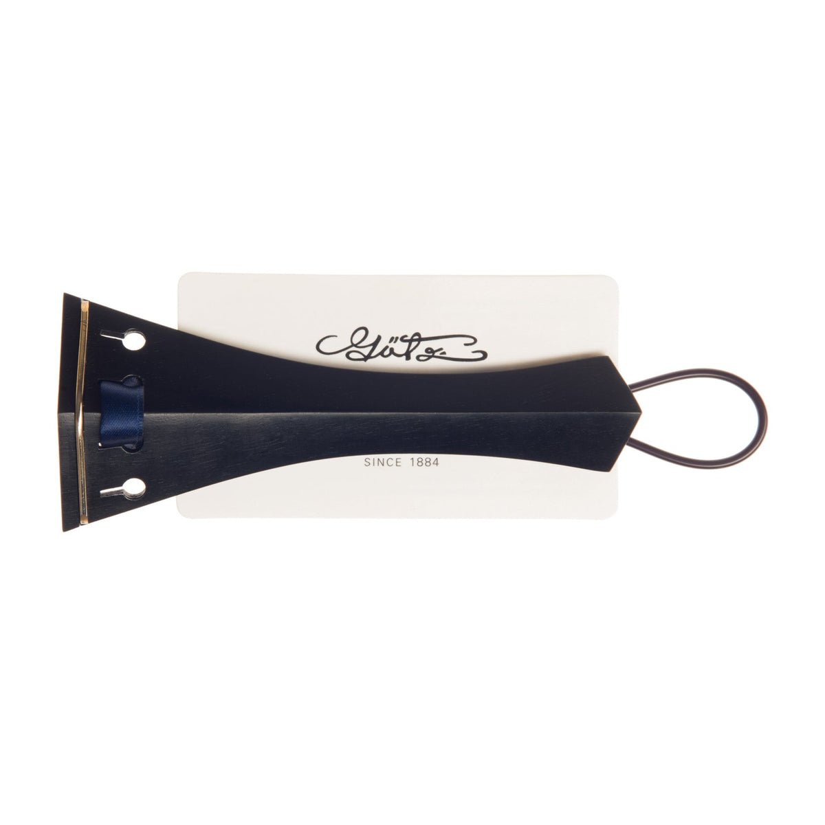Saitenhalter Violine Ebenholz, Goldreif, ZA-352E-115