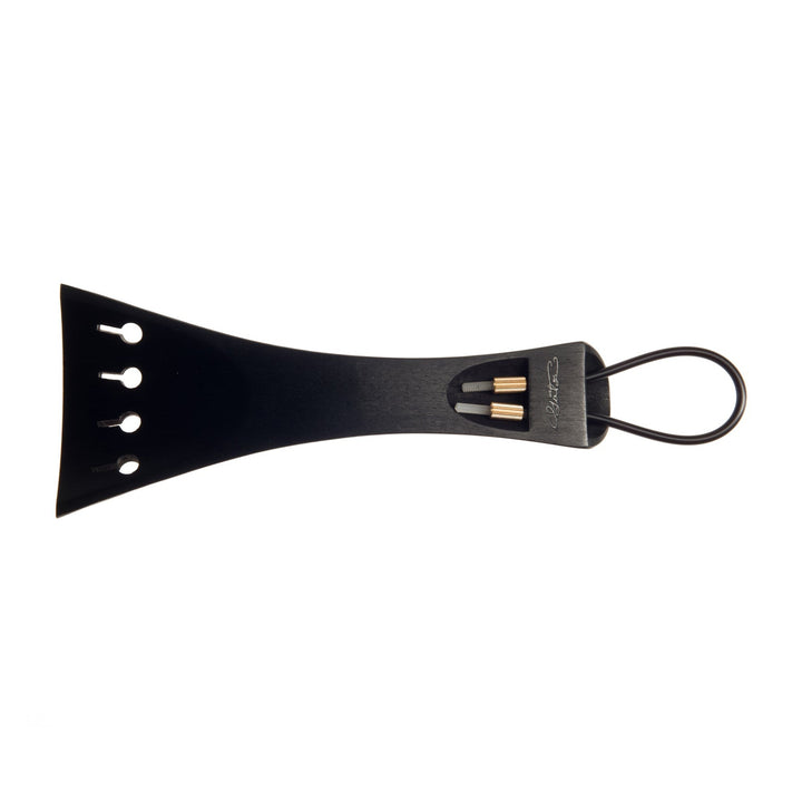 Tailpiece Violin in Ebony and gold Inlay,  ZA-355-115 