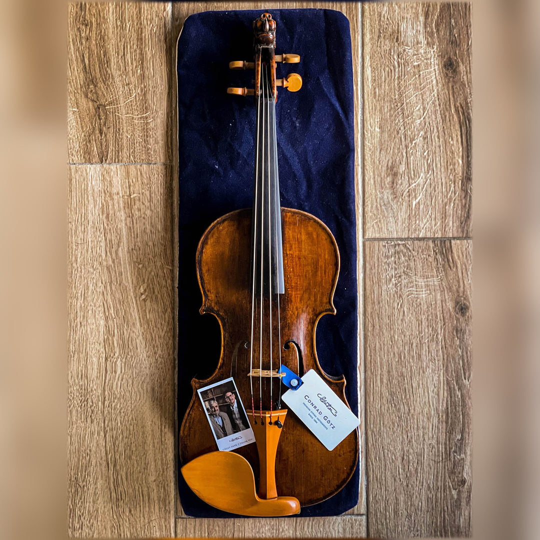 Tailpiece Violin Boxwood, English Model,  ZA-5294-115