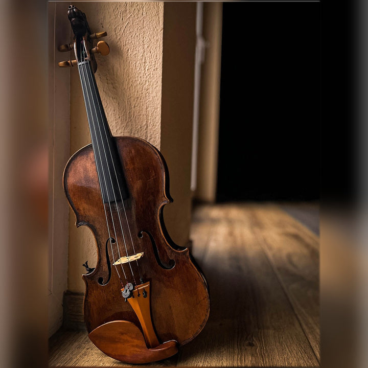 Tailpiece Violin Boxwood, English Model,  ZA-5294-115