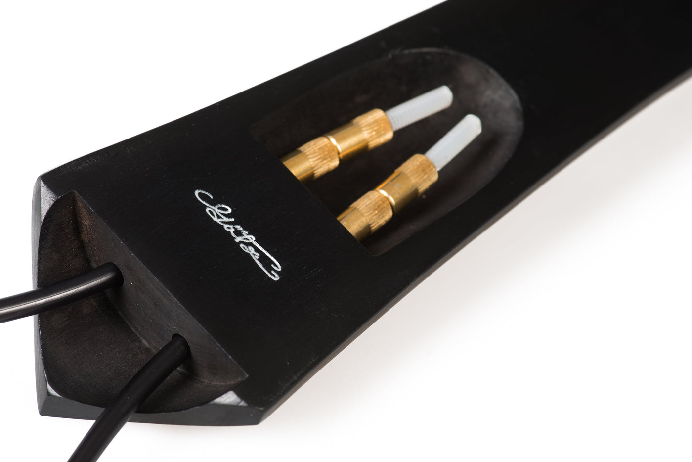Saitenhalter Bass, Ebenholz, Eng. Modell