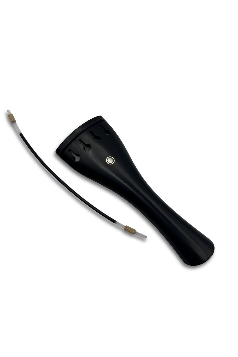 Saitenhalter für Viola, Ebenholz, 125 mm, ZA-V350-125