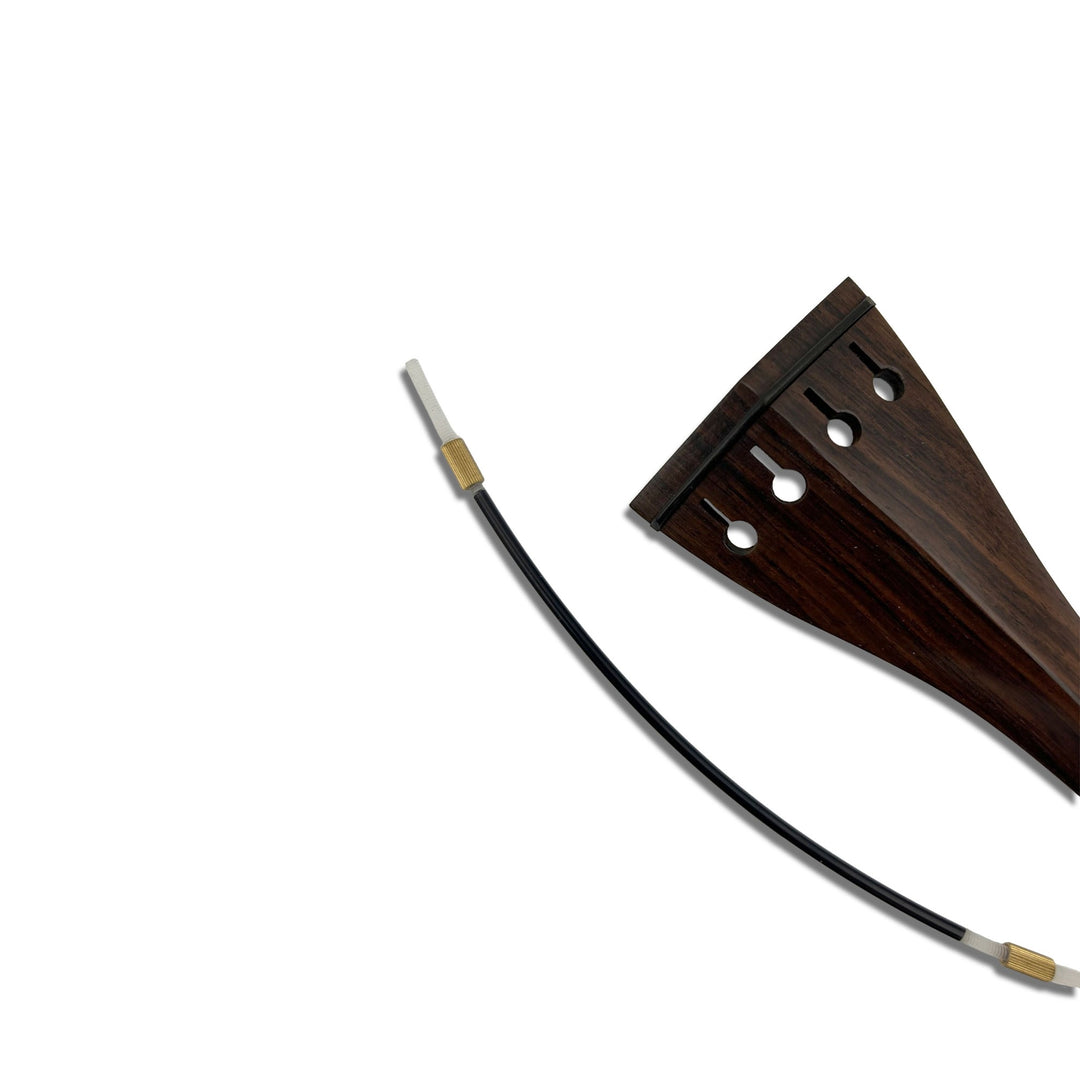 Saitenhalter für Viola, Hill-Modell, Palisander, 130 mm, ZA-V5148-130