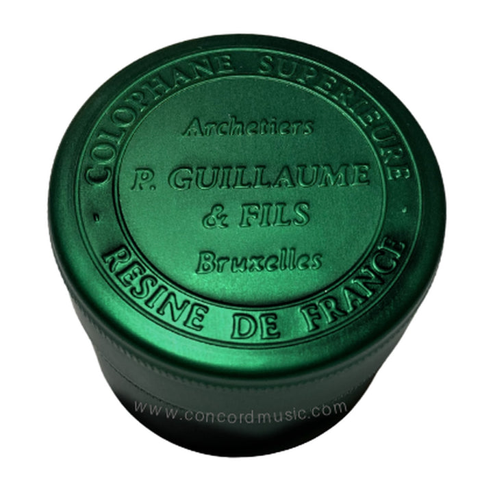 Guillaume Bogenharz in Metallbox