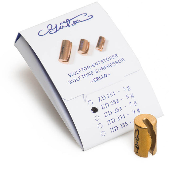 Götz Wolf Tone Suppressor for Cello, ZD-252 