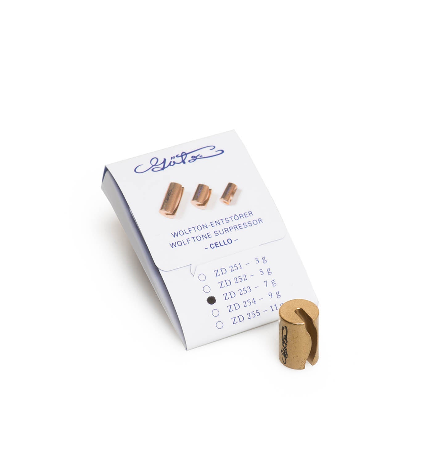Götz Wolf Tone Suppressor for Cello, ZD-253 