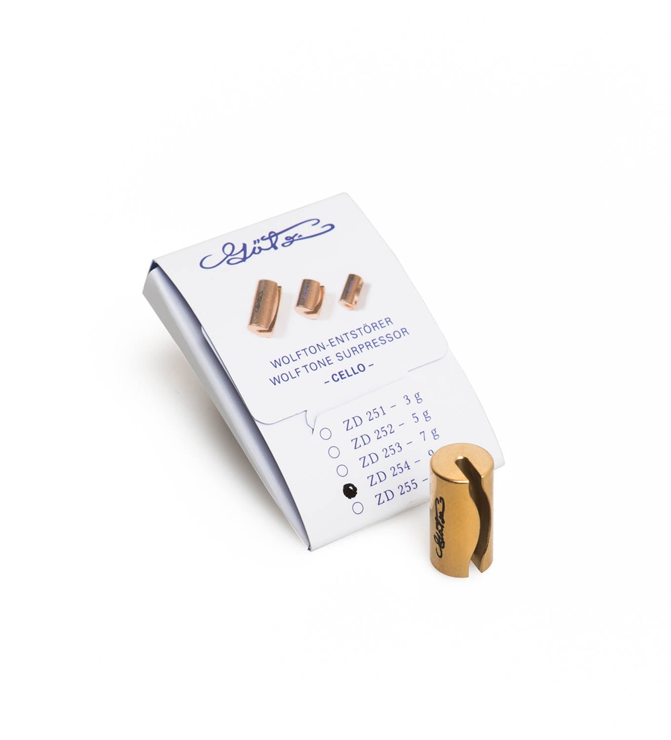 Götz Wolf Tone Suppressor for Cello, ZD-254 