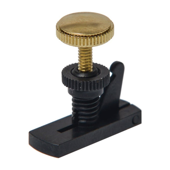 Black E-String Adjuster for Violin, Gold-plated Screw, ZF-6807G