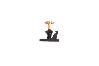 Black E-String Adjuster f. Violin, gold-plated screws, ZF-6807G