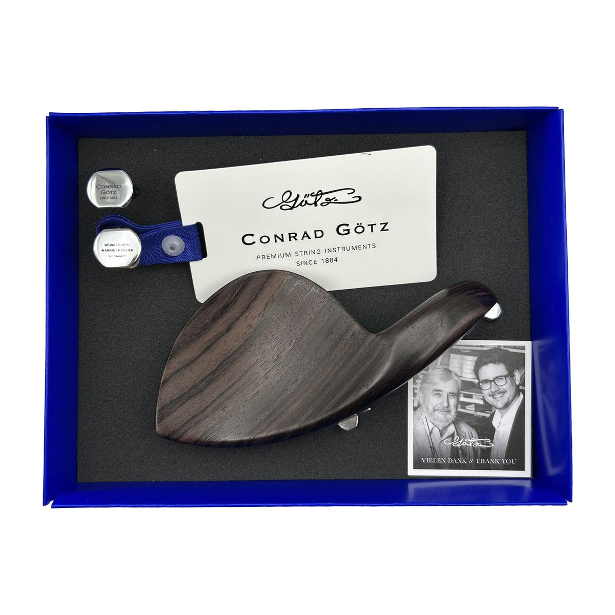 Kinnhalter Vln Strad. Palisander Hill Chro, ZK-1595