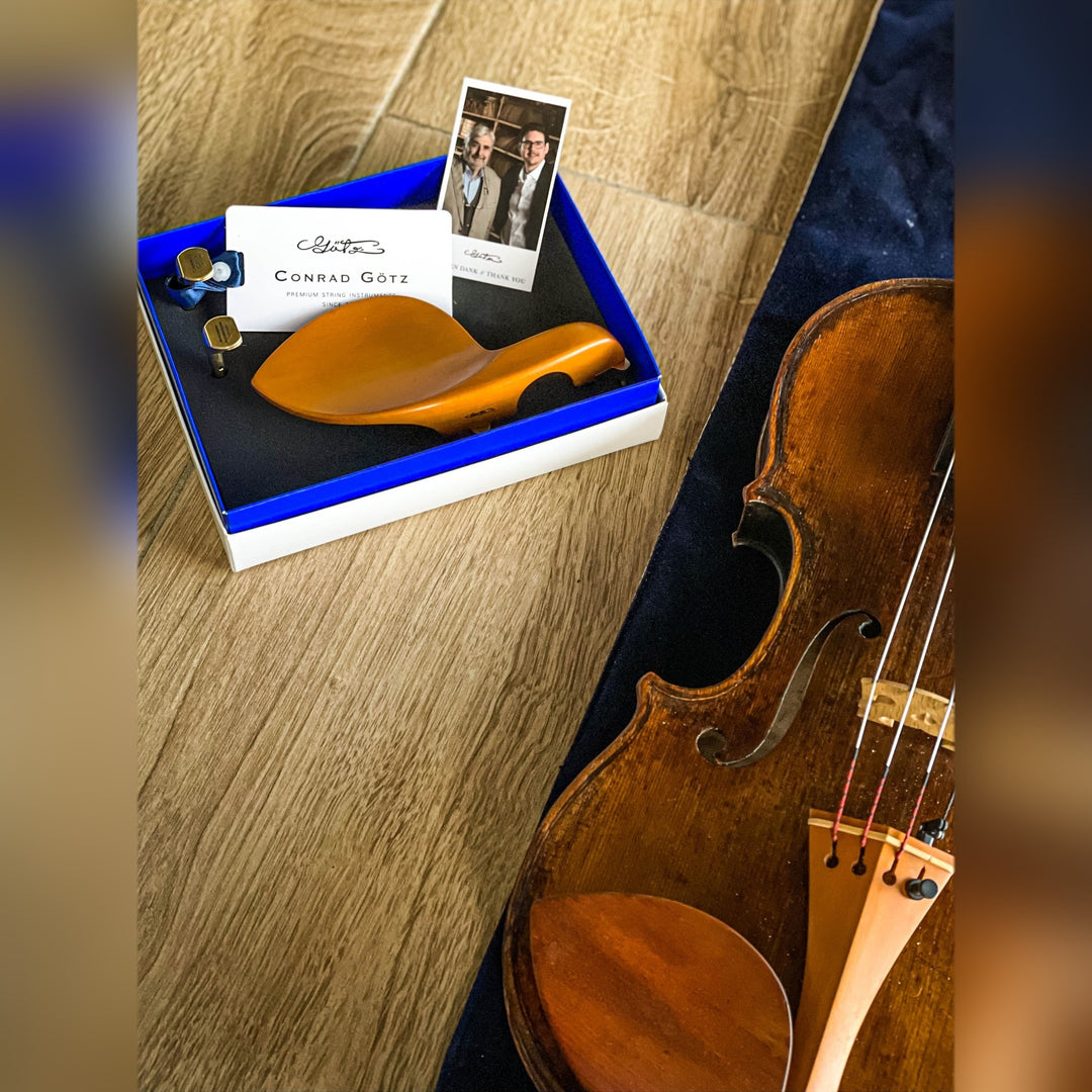Guarneri Chinrest Violin 4/4 in Boxwood, ZK-1597G 
