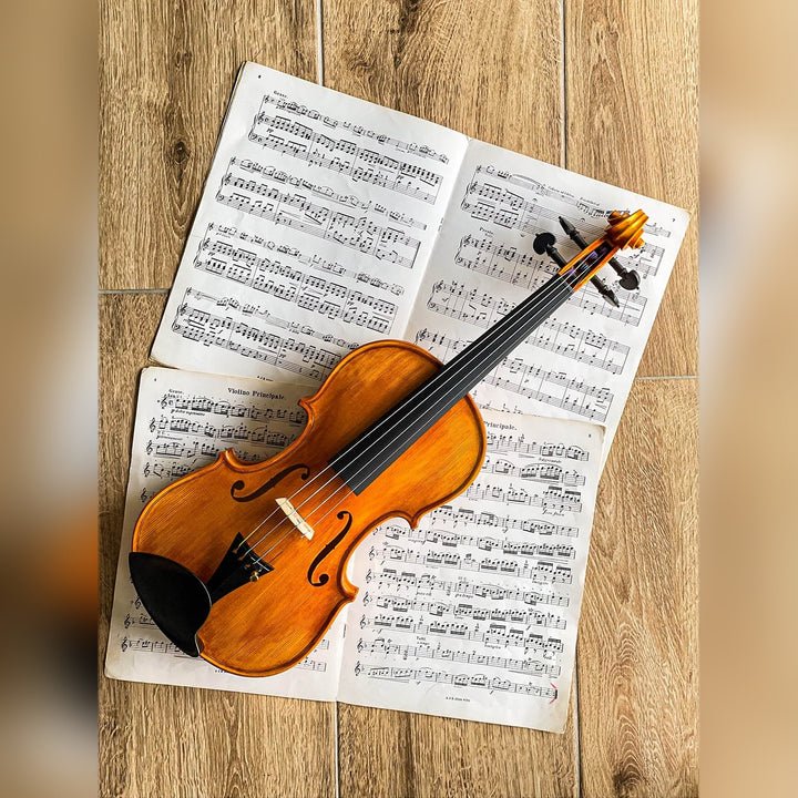 Schulze-Priska Chinrest Violin 4/4 Ebony, ZK-252