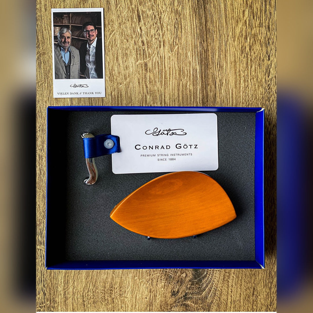 Slim Style Chinrest Violin in Boxwood, ZK-257