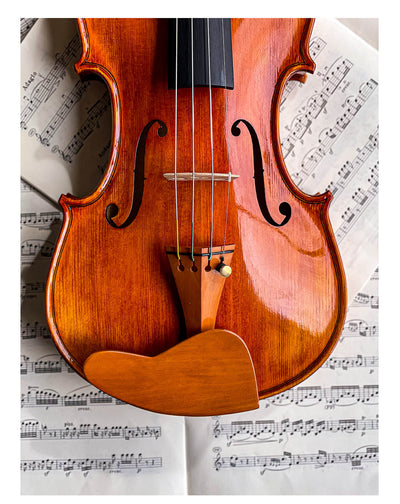 Berber Chinrest Violin 4/4 Boxwood, ZK-269B