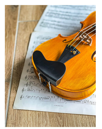 Berber Kinnhalter Violine Ebenholz, ZK-269