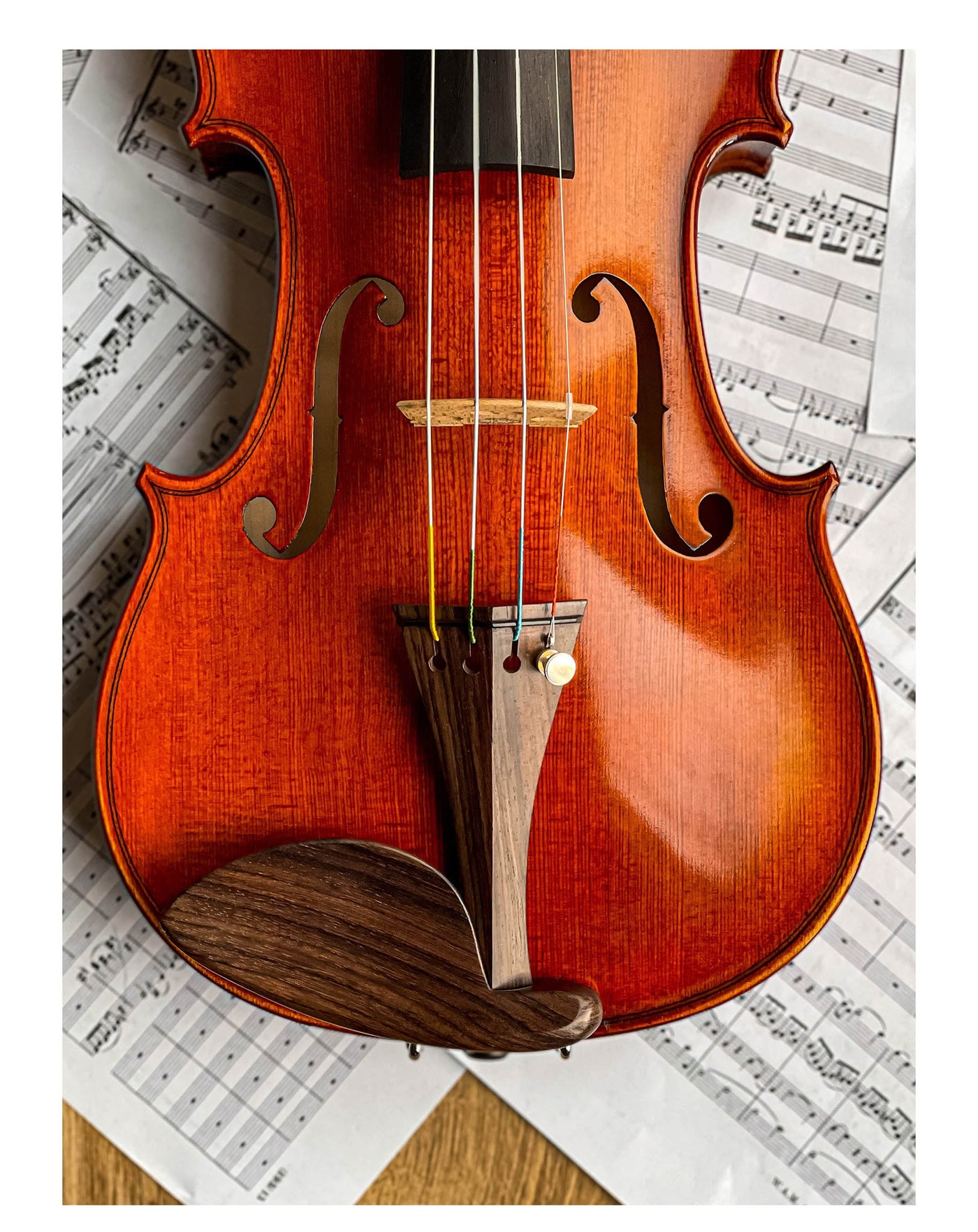 Jacob Kinnhalter Violine nat. Ebenholz/Buchsbaum/Palisander