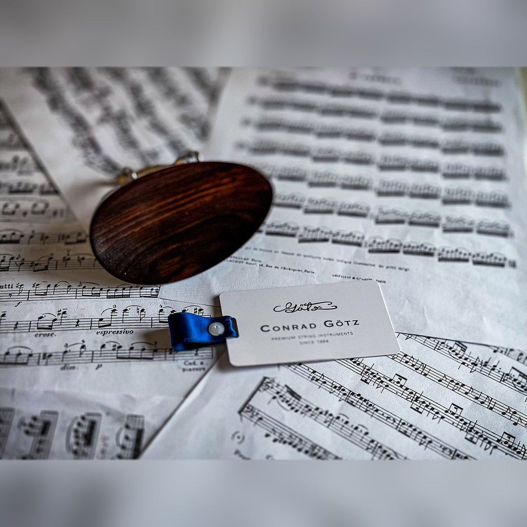 New Flesch Chinrest Violin in Rosewood, ZK-300R