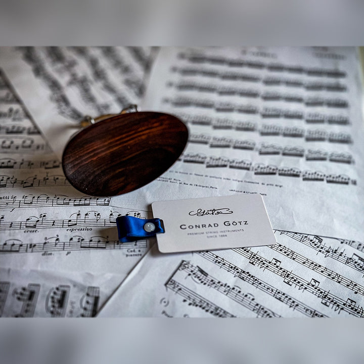 New Flesch Chinrest Violin in Rosewood, ZK-300R
