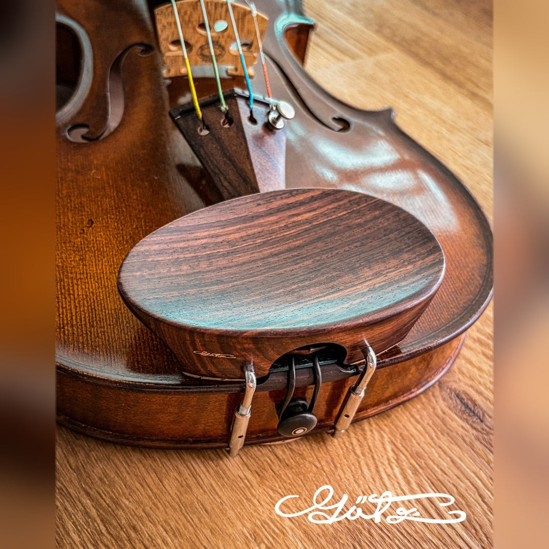New Flesch Chinrest Violin in Rosewood, ZK-300R