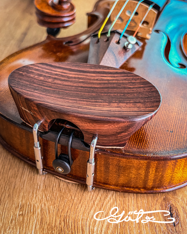 New Flesch Kinnhalter Violine Palisander, ZK-300R