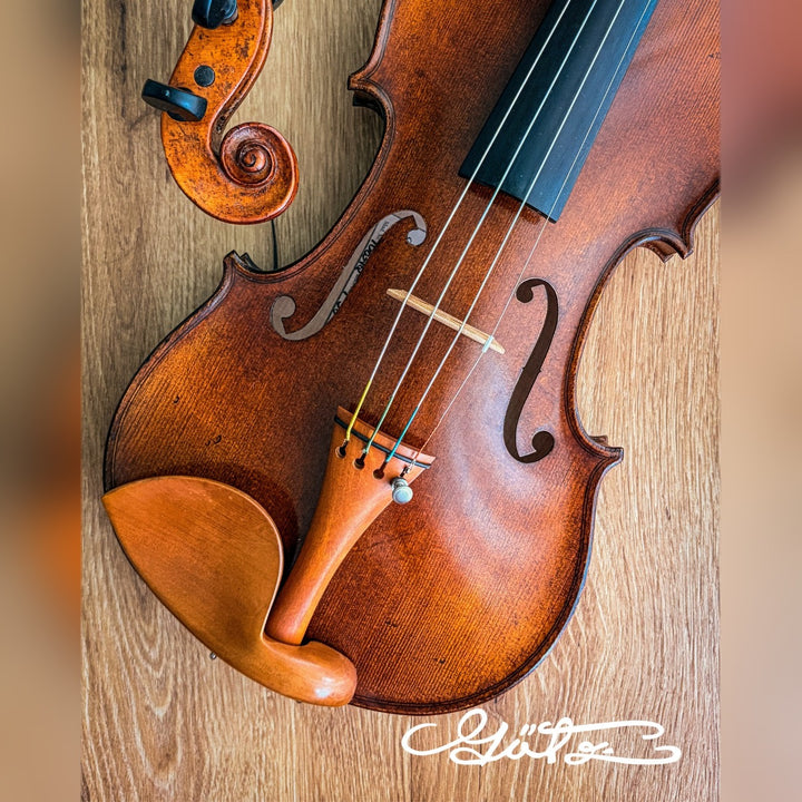 Stradivari Kinnhalter Violine Buchsbaum, ZK-305