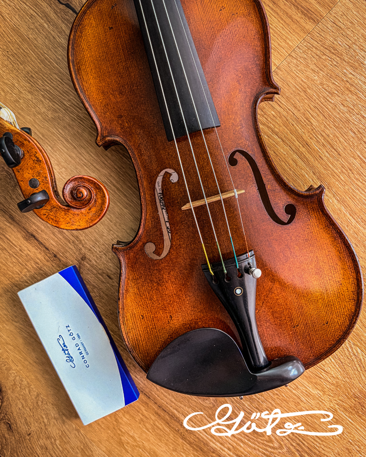 Stradivari Kinnhalter Violine Ebenholz, ZK-306