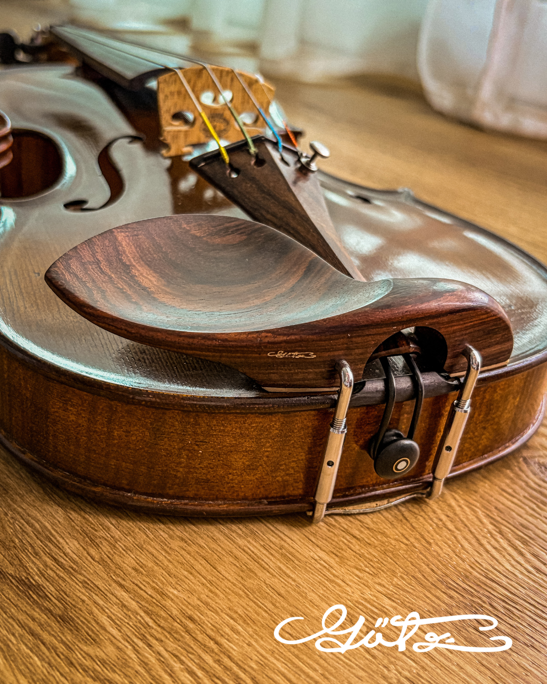 Stradivari Kinnhalter Violine Palisander, ZK-307
