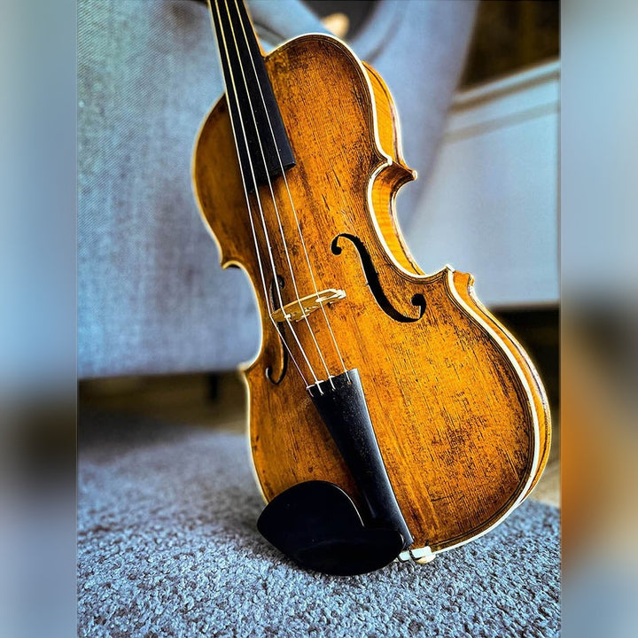 Hamburg Chinrest Violin in natural Ebony, ZK-4253-NAT