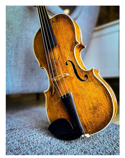 Hamburg Kinnhalter Violine nat. Ebenholz