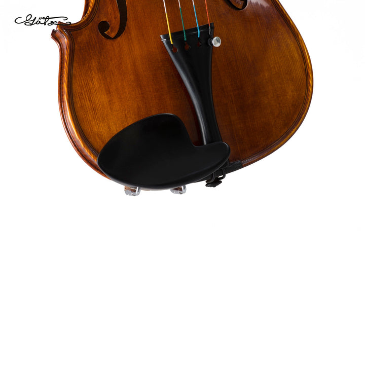 Hamburg Chinrest Violin 4/4 in Ebony, ZK-4253