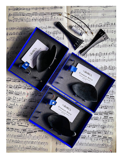 Saitenhalter Violine Ebenholz