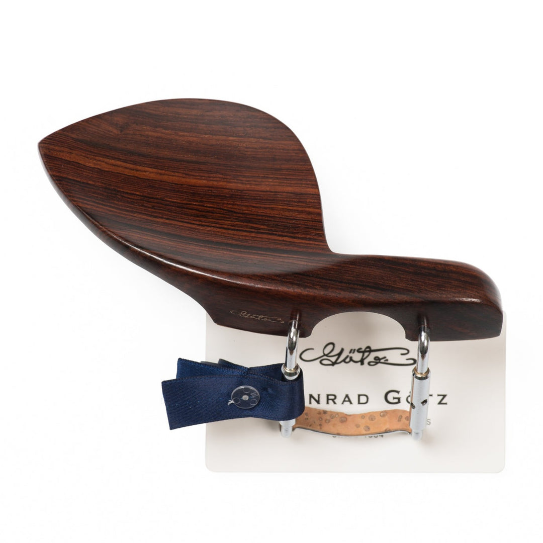 Chinrest Guarneri, Rosewood, Titanium, for Violin, ZK-4254-T